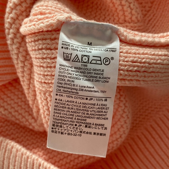 Banana Republic Factory Pink Sleeveless Sweater: Textured sweater tank NWT - Picture 8 of 8